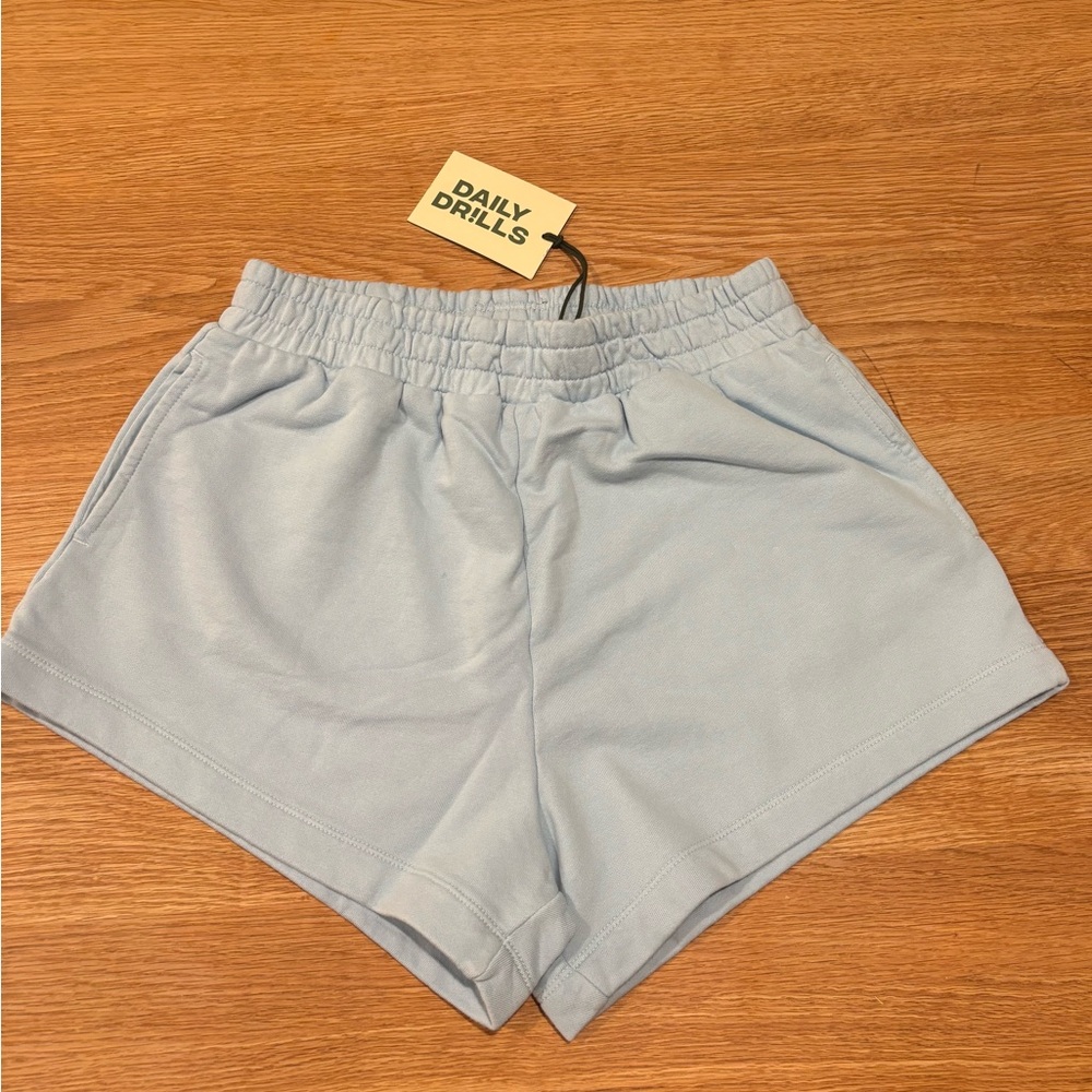 Daily Drills Women's Sky Blue Athletic Shorts